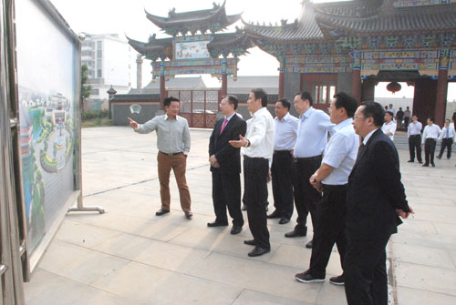 江西省農(nóng)行張春林行長到仁和集團調(diào)研