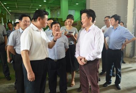 江西省委常委、統戰部長蔡曉明視察仁和集團